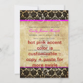  accentkleur, 2010 Afstuderen Partij Kaart (Achterkant)