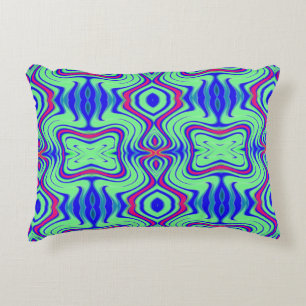 Accentkussen, Multicolour trendy patroon Accent P Kussen