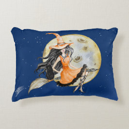 Accentkussen, Witch's Sweet Ride Accent Kussen