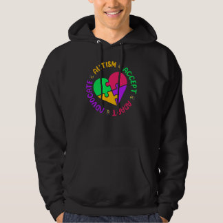 Accept Adapt Advocate Autism Awareness Autistic Mo Hoodie