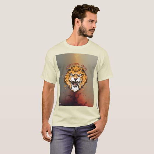 Accept challenges t shirt design (Voorkant volledig)