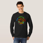 Accept Understand Love Sunflower Autism Awareness T-shirt (Voorkant volledig)