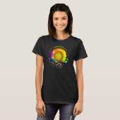 Accept Understand Love Sunflower Autism Awareness T-shirt (Voorkant volledig)