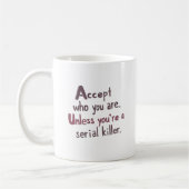 Accept Who You Are Koffiemok (Links)
