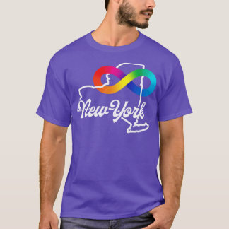 Acceptatie Autism New York T-shirt