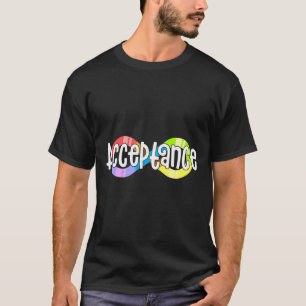 Acceptatie Autisme Infinity Symbool Autistic Mam F T-shirt