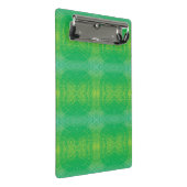 Acceptatie | Geel Groen Blauw Boho Medaillons Mini Klembord (Schuin)