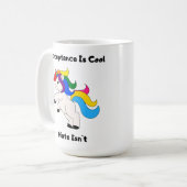 Acceptatie Is Cool Koffiemok (Voorkant links)