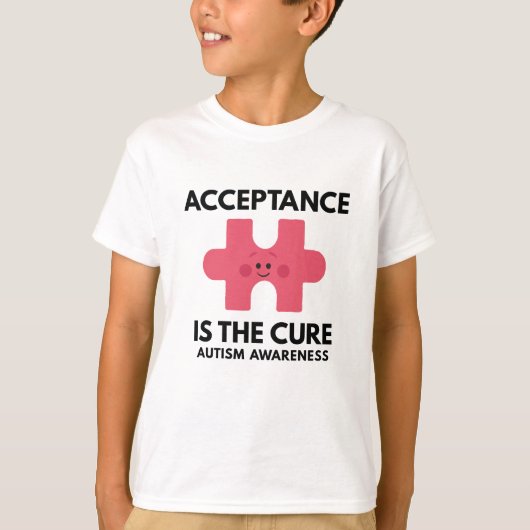 Acceptatie Is De Genezing T-shirt (Voorkant)