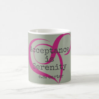 Acceptatie is Mok Serenity Quote