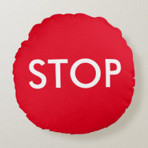 Acceptatie piloot voor rood en wit stopteken