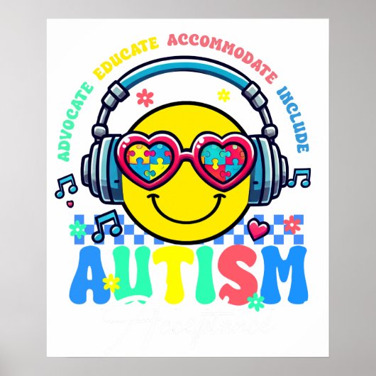 acceptatie van autisme (2 poster (Voorkant)