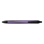 Acceptatie | Violet Eclectisch Boho Patroon Zwarte Inkt Pen (Achterkant)
