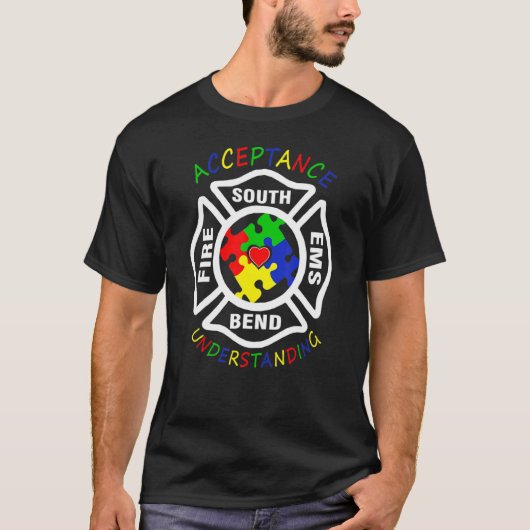 Acceptatie Vuur Zuid Ems Bocht Begrip Puzzel T-shirt (Voorkant)