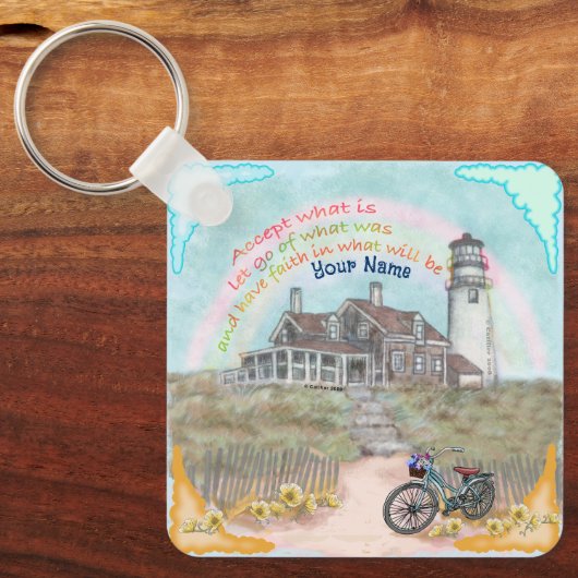 Acceptatievuurtoren Sleutelhanger (Voorkant)