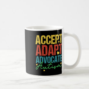 Accepteer Adapt Advocate Autism Awareness Month Ma Koffiemok