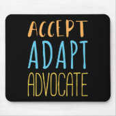 Accepteer Advocate Disabilities Behavior Therap Muismat (Voorkant)