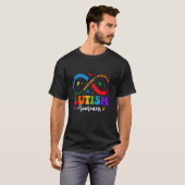 Accepteer Begrijp Liefde Hart Oneindigheid Autisme T-shirt (Voorkant volledig)