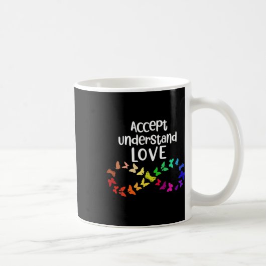 Accepteer de idee van liefdesneurodiversiteit Infi Koffiemok (Rechts)