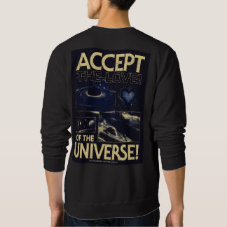 Accepteer de Liefde van het Universum Kosmische Ty Trui