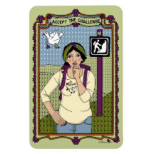 Accepteer de uitdaging_A_4x6 koeler Magnet