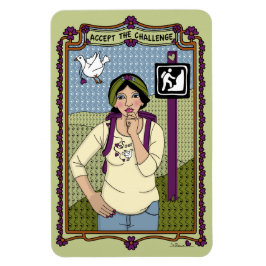 Accepteer de uitdaging_A_4x6 koeler Magnet Magneet