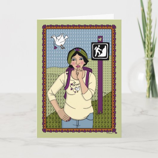 Accepteer de uitdaging_A_Wenskaart Kaart (Voorkant)