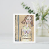 Accepteer de uitdaging briefkaart (Staand voorkant)