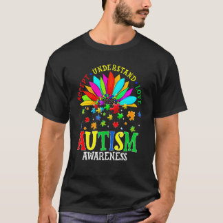 Accepteer het begrip liefdesautisme bewustwording  t-shirt