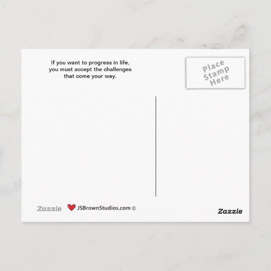 Accepteer het Briefkaart Challenge_A_ (Achterkant)