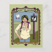 Accepteer het Briefkaart Challenge_A_ (Voorkant)