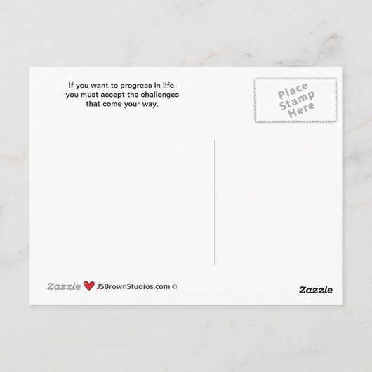 Accepteer het Briefkaart Challenge_B_ (Achterkant)