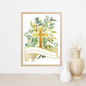 Accepteer Jezus in je hart - Christelijk geloof Poster