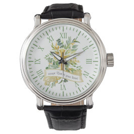 Accepteer Jezus in je hart - Elegant Watch Horloge