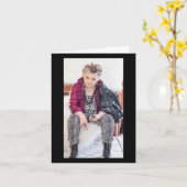 Accepteer, laat me gaan en heb vertrouwen kaart (Gele Bloem)