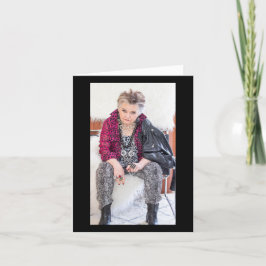 Accepteer, laat me gaan en heb vertrouwen kaart