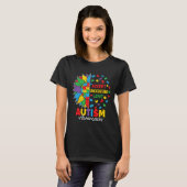 Accepteer liefde autisme dag t-shirt (Voorkant volledig)