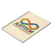 Accepteer Liefde - Begrijp Infinity Autisme Bewust Notitieboek (Linkerzijde)