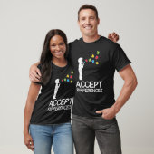Accepteer Verschillen Kind Puzzel Bubbles Autisme T-shirt (Unisex)
