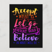 Accepteer wat een Motivatie prijsopgave is - Rainb Briefkaart (Voorkant)