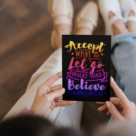 Accepteer wat een Motivatie prijsopgave is - Rainb Briefkaart