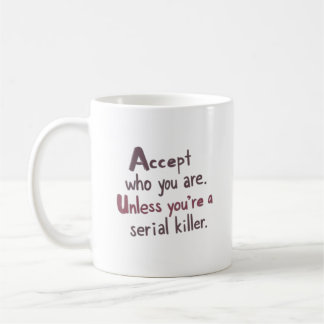 Accepteer Wie Je Bent Koffiemok