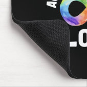 Accepteren Begrijpen Liefde Autisme Awareness ASD  Muismat (Hoek)