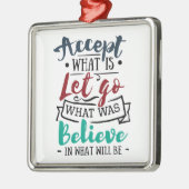 Accepteren Laat geloven Metalen Ornament (Links)
