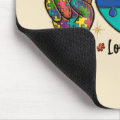 Accepteren, Liefde, Autisme-bewustzijn begrijpen Muismat (Hoek)