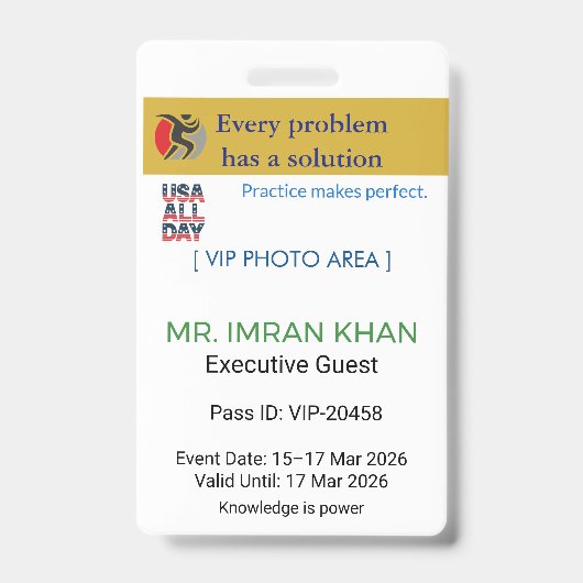 Access Badge Identification | Conference_update (Voorkant)