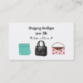 Accessoire Boutique Handtassen Visitekaartje (Voorkant)