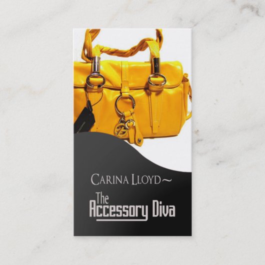 Accessoire Diva: Juwelier Mode Verkoper Kortingskaartje (Voorkant)