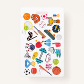 Accessoire I-SPY-badge (School en sport) Badge (Achterkant)