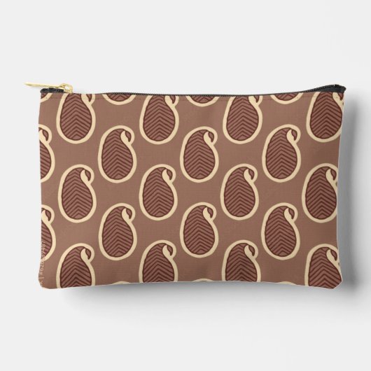 Accessoire kleine tas | Bruin | Cosmetische tas (Voorkant)